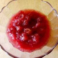 Apple Cranberry Sauce